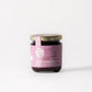 blackberry jam in glass jar