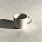 fable white mug single flecked ceramic