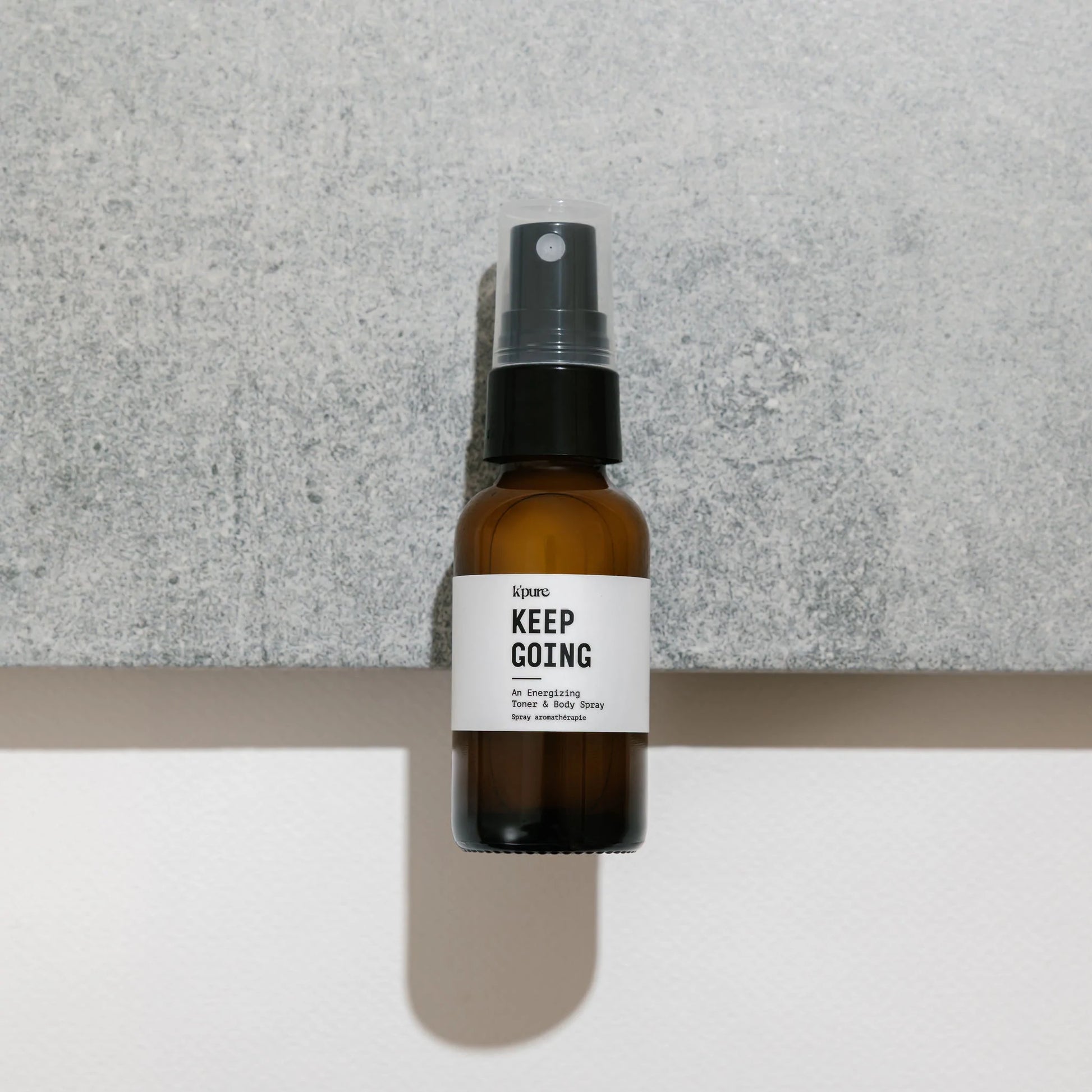 body spray in amber spray bottle 